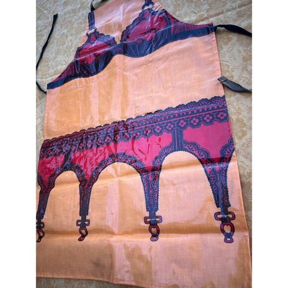 Dodo Vtg Naughty Apron Lingerie Girl - Picture 2 of 9